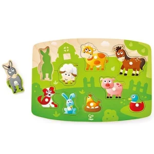 Hape knoppuzzel boerderij dieren