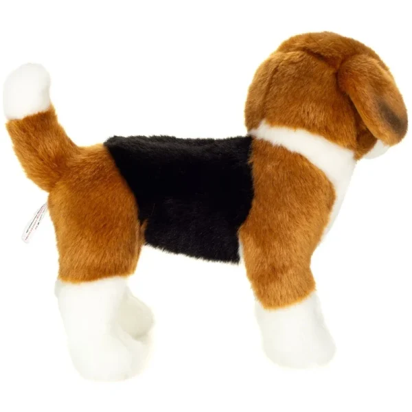 Hermann Teddy Collection knuffel Beagle staand 23 cm zijkant links