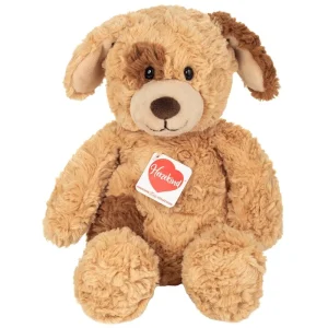 Hermann Teddy Collection knuffel hond Spotty bruin voorkant