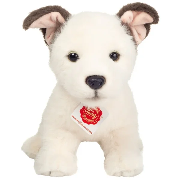Hermann Teddy Collection knuffel puppy Russel voorkant