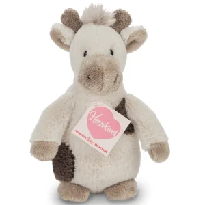 Hermann Teddy Collection knuffel met rammelaar giraf 19 cm