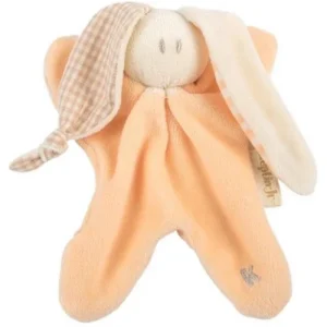 Keptin Jr knuffeldoekje little Toddel perzik oranje
