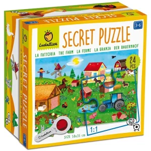 Ludattica secret puzzel boerderij 3+