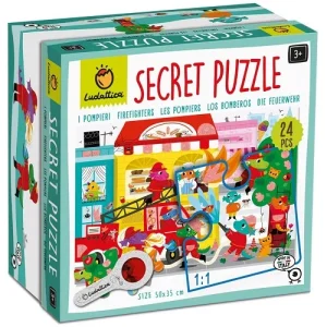 Ludattica | secret puzzel brandweer 3+
