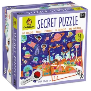 Ludattica secret puzzel de ruimte 3+