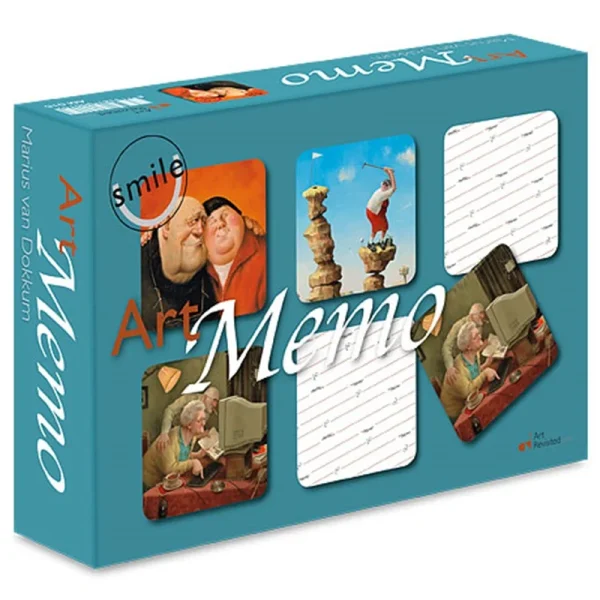 Marius van Dokkum art memo smile