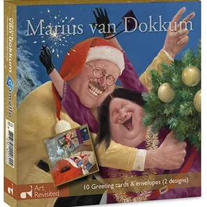 Marius van Dokkum doosje kerstkaarten kerstdroom en kerstpret