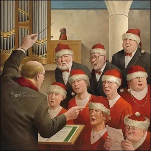 Marius van Dokkum - kerstkaart goedgemutst
