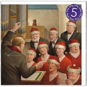 Marius van Dokkum kerstkaarten goedgemutst 5-pack