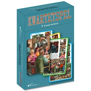 Marius van Dokkum kwartetspel XL smile