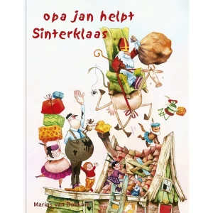Marius van Dokkum opa Jan helpt Sinterklaas voorkant