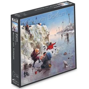 Marius van Dokkum puzzel ijspret