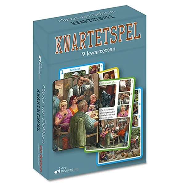 Marius van Dokkum reis-kwartetspel