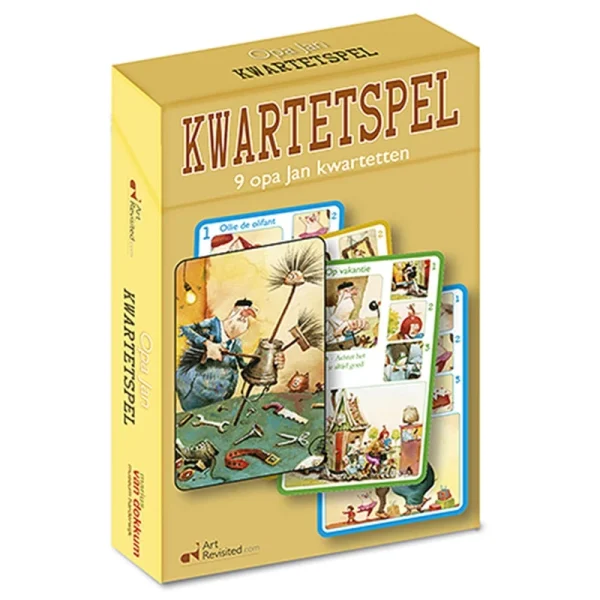Marius van Dokkum reis-kwartetspel opa Jan
