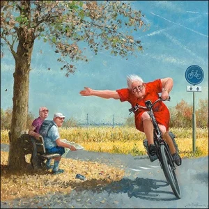 Marius van Dokkum - wenskaart turbo