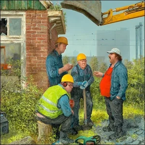PM 665 Marius van Dokkum wenskaart een schepje er bovenop