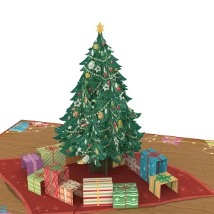 Papercrush pop-up wenskaart kerstboom xxl