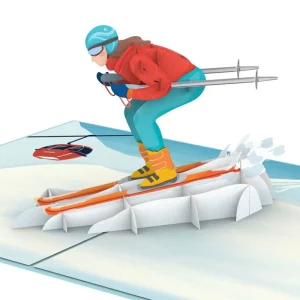 Papercrush pop-up wenskaart kleurrijk skister
