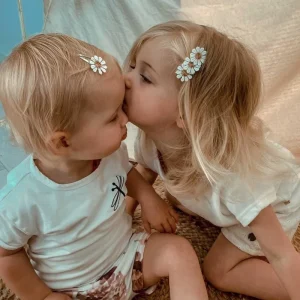 Peek-a-Beau haarclips twinning set