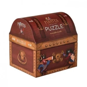 Crocodile Creek puzzel schatkist 48 pcs