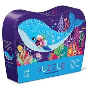 Crocodile Creek puzzel walvis, 12st
