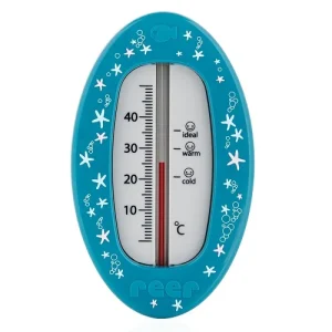 Reer | badthermometer ovaal blauw