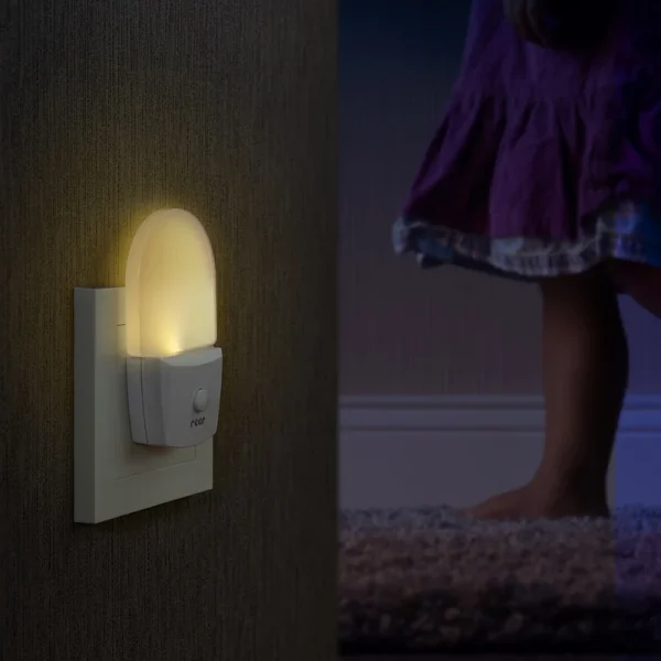 Reer led nachtlampje sfeerfoto met meisje