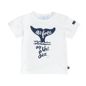Feetje shortsleeve wit ocean life