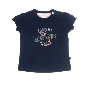 Feetje shortsleeve blauw cherry sweet