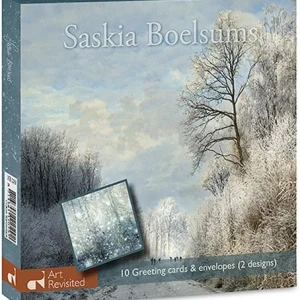 Saskia Boelsums doosje kaarten snow world