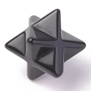 Sattva Rocks Merkaba edelsteen ster zwarte onyx