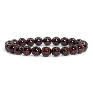 Sattva Rocks Mala armband innerlijk vuur granaat