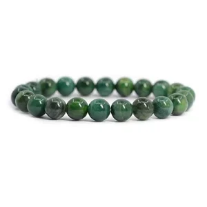 Sattva Rocks Mala armband verbeter groene agaat