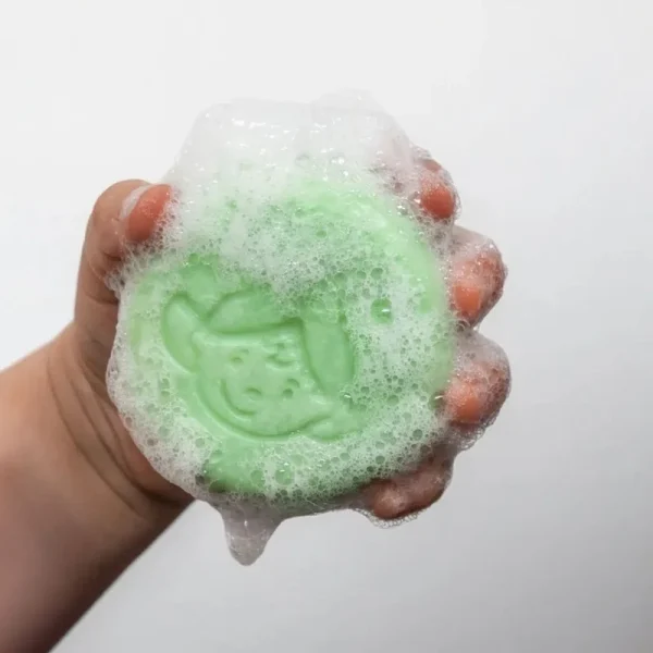 Shampoo Bars 3-in-1 bar Fien en Teun sfeerfoto bar met Fien