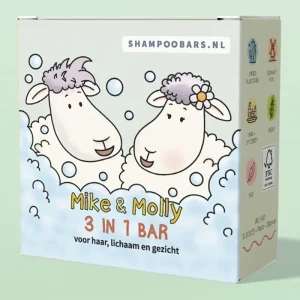 Shampoo Bars 3-in-1 bar Mike en Molly