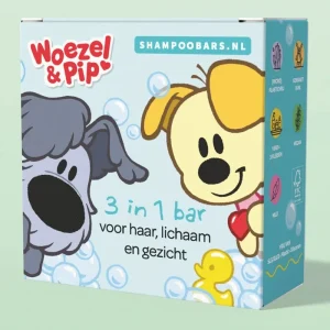 Shampoo Bars 3-in-1 bar Woezel en Pip