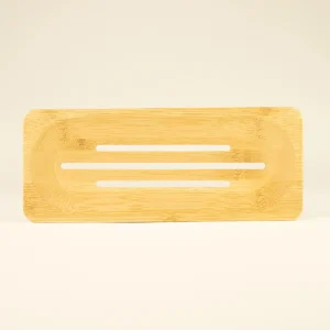 Shampoo Bars bamboe zeepplank liggend