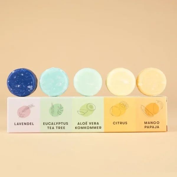 Shampoo Bars proefpakket shampoo bars