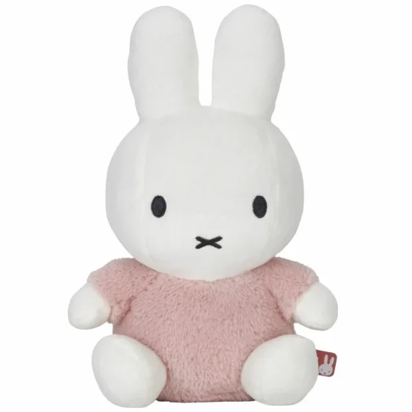 Tiamo Nijntje knuffel fluffy roze 25 cm