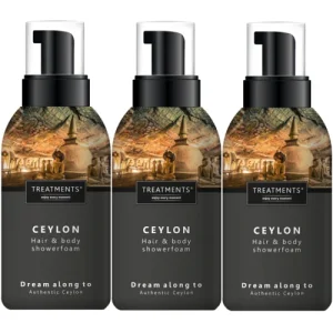 Treatments voordeelpakket 3x hair&body foam Ceylon