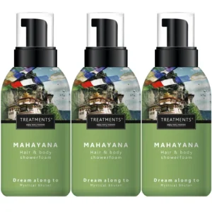 Treatments voordeelpakket 3x hair&body foam Mahayana