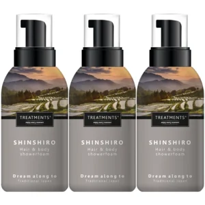 Treatments voordeelpakket 3x hair&body foam Shinshiro