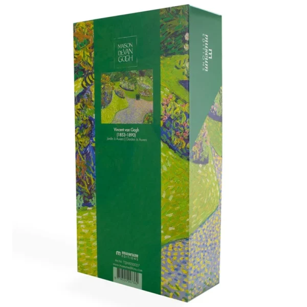 Vincent van Gogh puzzel Tuin in Auvers achterkant