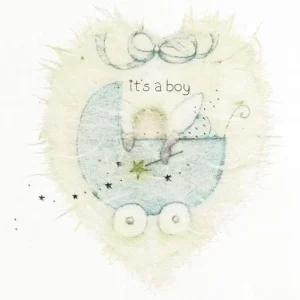 Berni Parker - wenskaart it's a boy