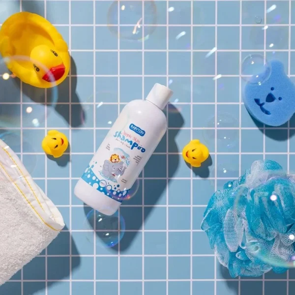 Babyton 2-in-1 Shampoo & bodywash atopische huid 400 ml sfeerfoto