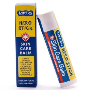 Babyton natuurlijke balsem hero stick 5 ml stick met verpakking