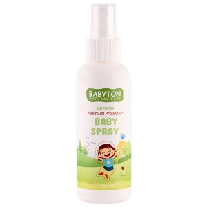 Babyton natuurlijke beschermende spray 100 ml voorkant