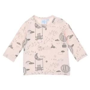 Feetje longsleeve roze sketchy
