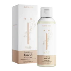 Naïf verzachtende baby olie, 100 ml