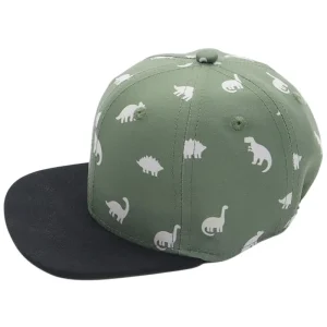 Slipstop pet dino green zijkant links